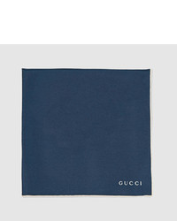 Gucci Silk Pocket Square