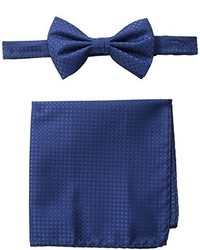 Steve Harvey Neat Solid Bowtie And Neat Solid Pocket Square