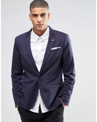 Selected Homme Blazer With Dotted Pattern