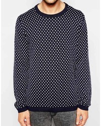 Esprit Polka Dot Knitted Sweater