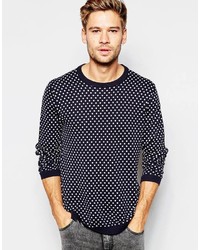 Esprit Polka Dot Knitted Sweater
