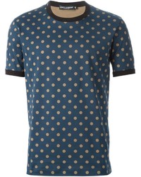 Dolce & Gabbana Polka Dot Print T Shirt
