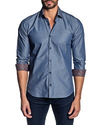 Jared Lang Dobby Button Up Shirt
