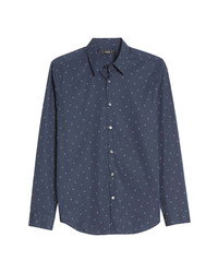 Theory Irving Circuit Slim Fit Button Up Shirt