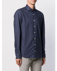 Hackett Petal Pattern Slim Shirt