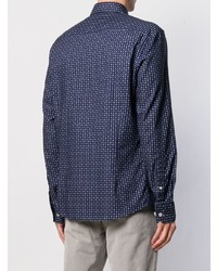 Hackett Petal Pattern Slim Shirt