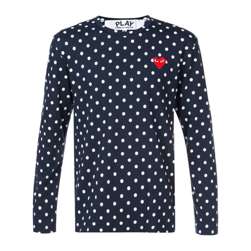 comme des garcons shirt polka dot