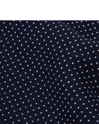 Paul Smith Shoes Accessories Polka Dot Wool And Silk Blend Pocket Square