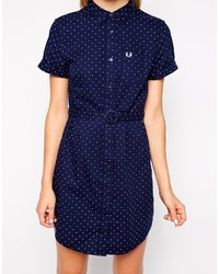 Fred Perry Spotty Shirt Dress