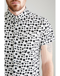 21men 21 Dalmatian Dotted Shirt