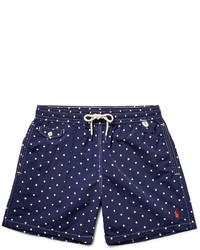 Polo Ralph Lauren Traveler Mid Length Polka Dot Swim Shorts