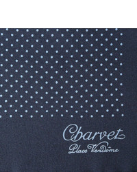 Charvet Polka Dot Silk Pocket Square