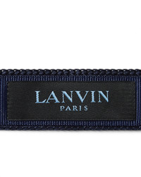 Lanvin 45cm Polka Dot Knitted Silk Tie