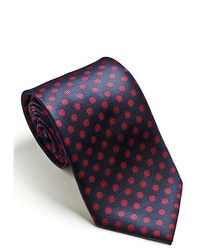 Platinum Ties Navy Red Dot Tie, $31 | buy.com | Lookastic