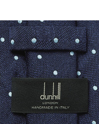 Dunhill Polka Dot Mulberry Silk Tie