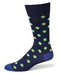 Paul Smith Dot Patterned Woven Socks