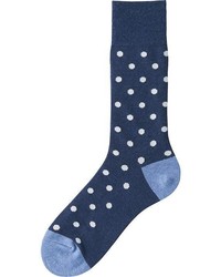 Uniqlo Dot Print Socks