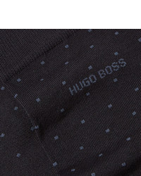Hugo Boss Frank Polka Dot Mercerised Stretch Cotton Blend Socks
