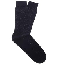Pantherella Gadsbury Pin Dot Socks
