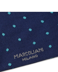 Marcoliani Polka Dot Pima Cotton Blend Socks