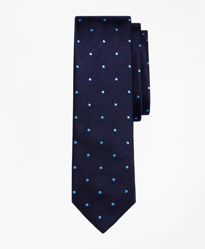 Brooks Brothers Dot Slim Tie, $49 | Brooks Brothers | Lookastic