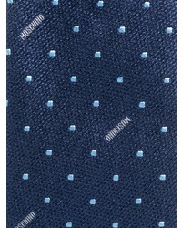 Moschino Embroidered Logo Tie