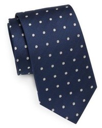 Saks Fifth Avenue Dotted Silk Tie