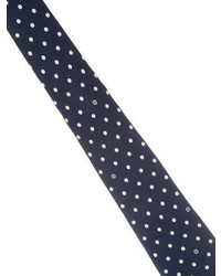 Louis Vuitton Silk Polka Dot Tie