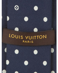 Louis Vuitton Silk Polka Dot Tie