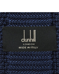 Dunhill 6cm Polka Dot Knitted Mulberry Silk Tie