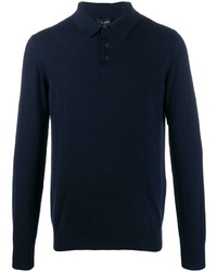 Giorgio Armani Classic Long Sleeve Polo Shirt