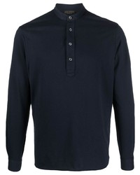 Dell'oglio Collarless Polo Shirt