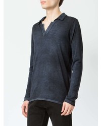 Avant Toi Knit Top With Collar