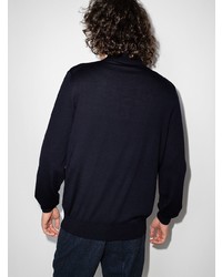 Brunello Cucinelli Knitted Long Sleeve Polo Shirt