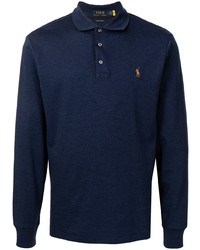 Polo Ralph Lauren Logo Embroidered Long Sleeve Polo Shirt
