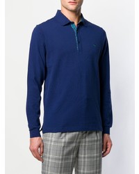 Etro Long Sleeve Polo Shirt
