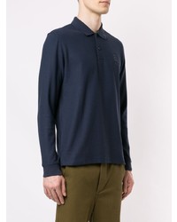 Kent & Curwen Long Sleeve Polo Shirt