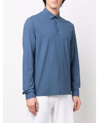 Herno Long Sleeve Polo Shirt