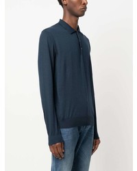 Corneliani Long Sleeve Polo Shirt