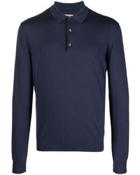 Baracuta Long Sleeve Polo Shirt