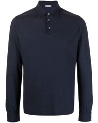 Zanone Long Sleeve Polo Shirt