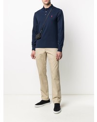 Polo Ralph Lauren Long Sleeve Stretch Cotton Polo Shirt