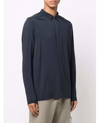 Veilance Long Sleeve Zipped Polo Shirt