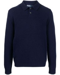 Polo Ralph Lauren Long Sleeved Cashmere Polo Shirt