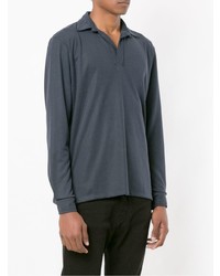 Egrey Long Sleeved Polo Shirt