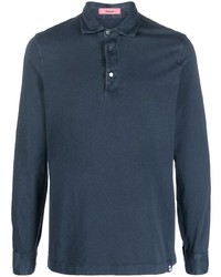 Drumohr Long Sleeved Polo Shirt
