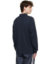 Noah Navy Adidas Originals Edition Long Sleeve Polo