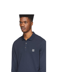 BOSS Navy Passerby Slim Fit Polo