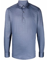 BOSS Polo Collar Longsleeved Shirt