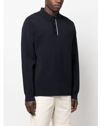 Norse Projects Ribbed Long Sleeve Polo Shirt